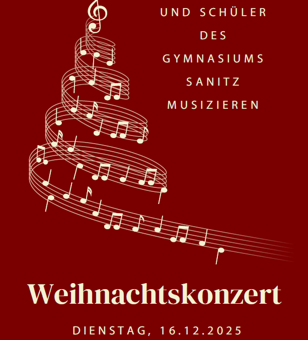 Weihnachtskonzert des Gymnasiums Sanitz