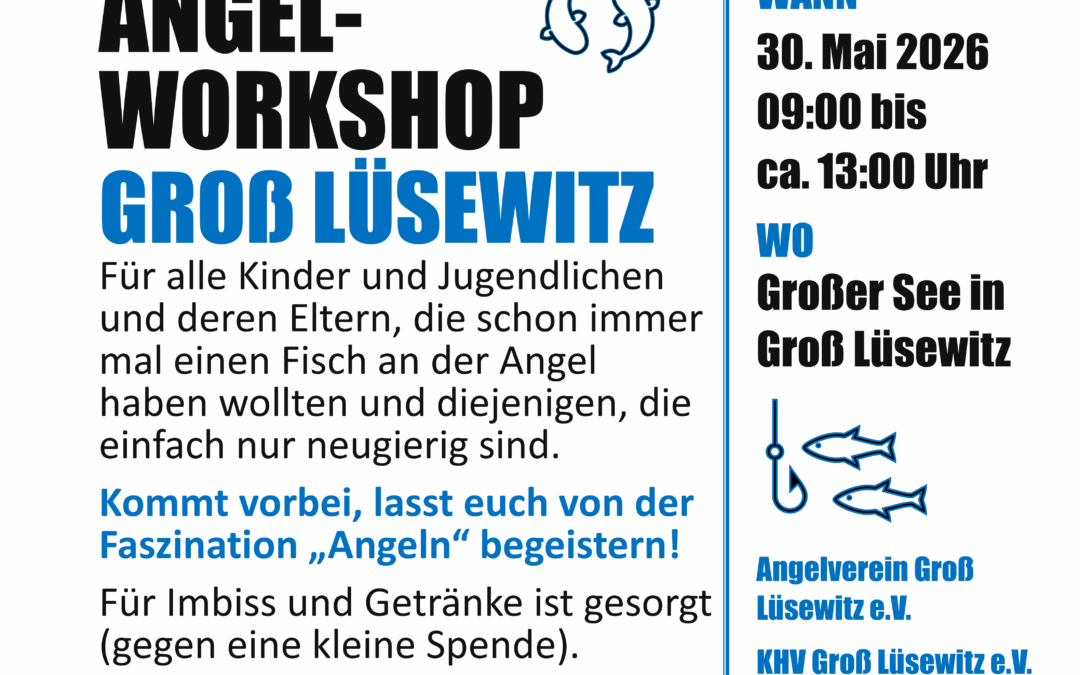 Angel-Workshop in Groß Lüsewitz
