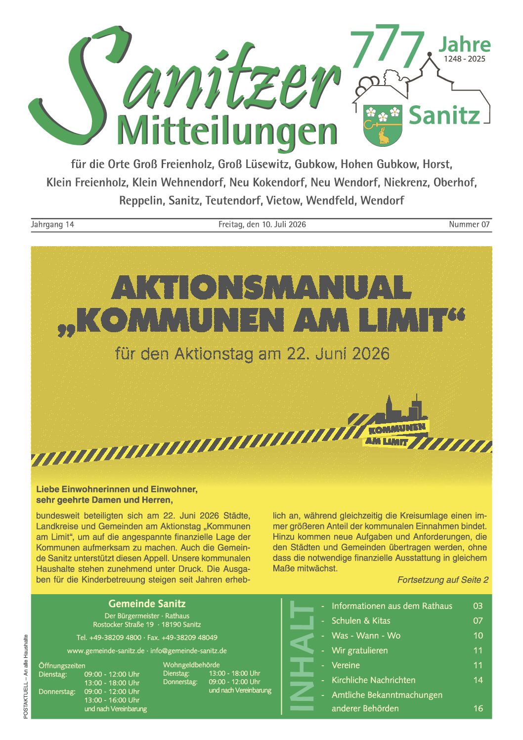 SaMi Juli 2026 Seite 1